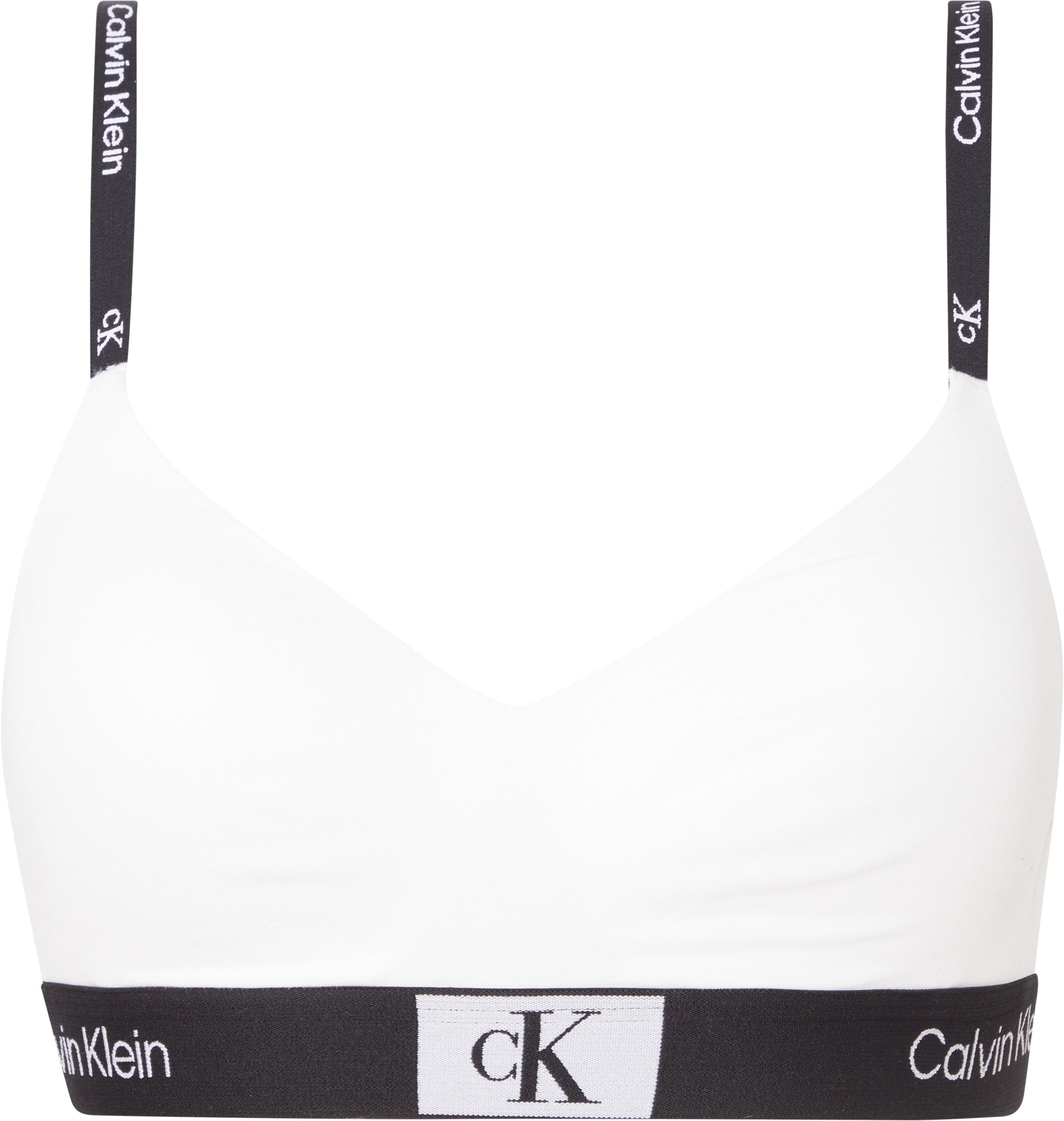 Buy Calvin Klein Structure Lightly Lined Triangle Bralette