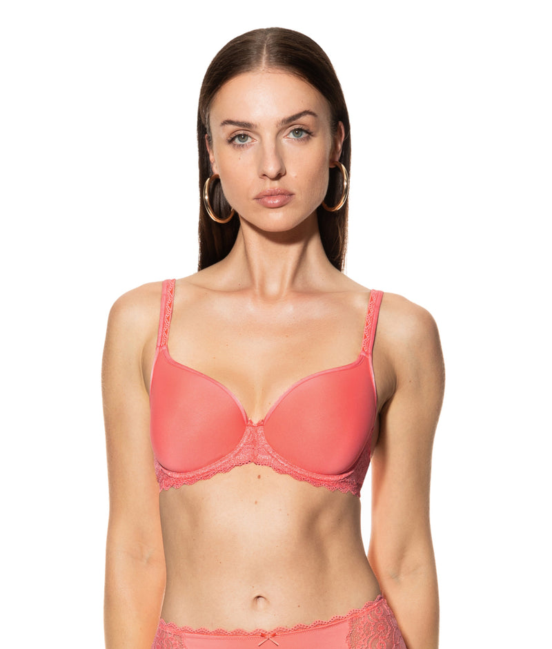 Mey Amorous Moulded Spacer Bra in Peach