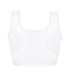 Amoena Pamela Seamless Post Surgery Bra in White