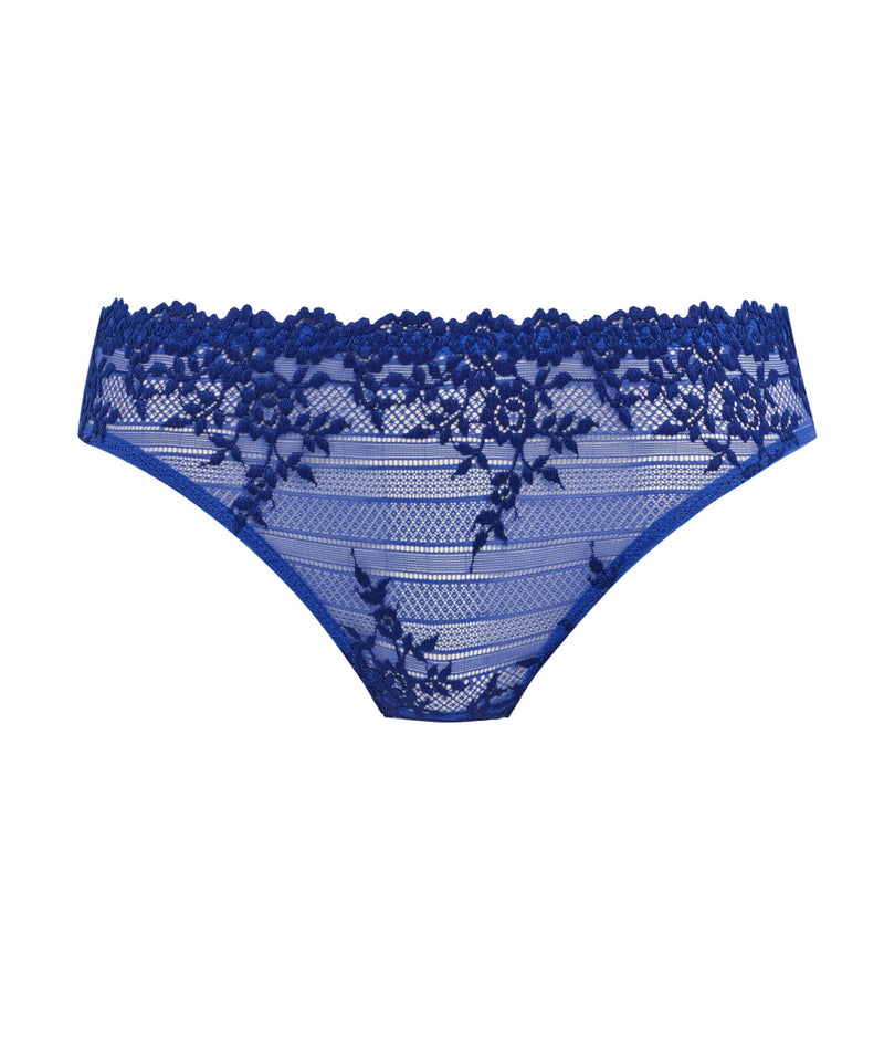 Embrace Lace Bikini Brief in Beaucoup Blue