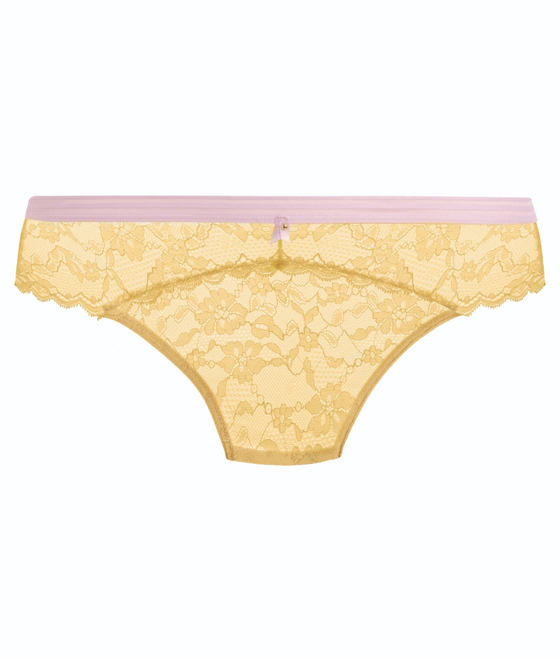 Freya Offbeat Brief in Macaron Or Lemon Fizz