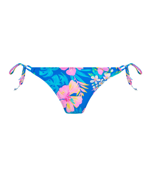 Freya Hot Tropics Tie Side Bikini Brief in Blue – Mish