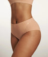 Evelyn Bobbie High Waisted Brief in Himalayan Salt