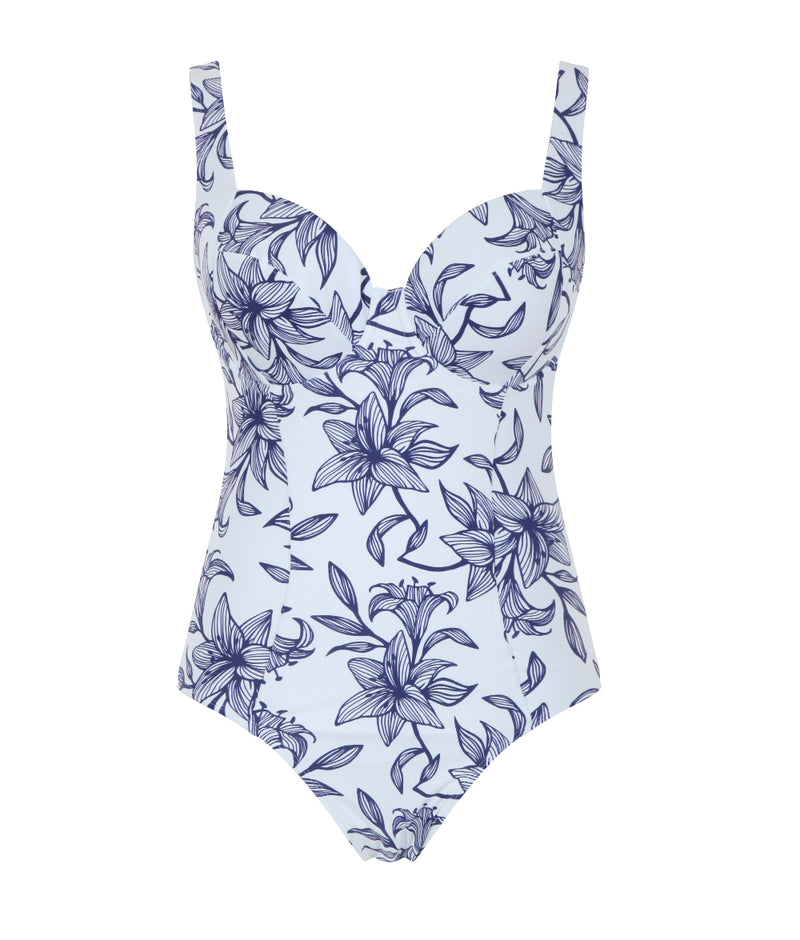 Panache Paloma Balcony Swimsuit in Capri Print