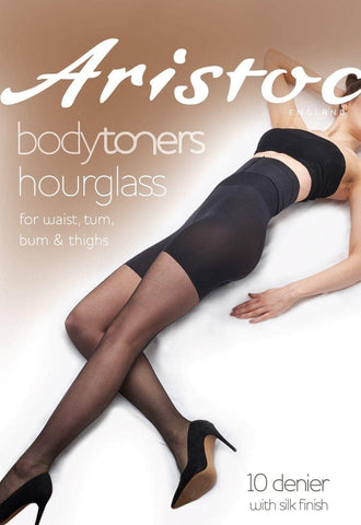 Aristoc 10 Denier Banded Ladder Resistant/Body Shaper Tights in