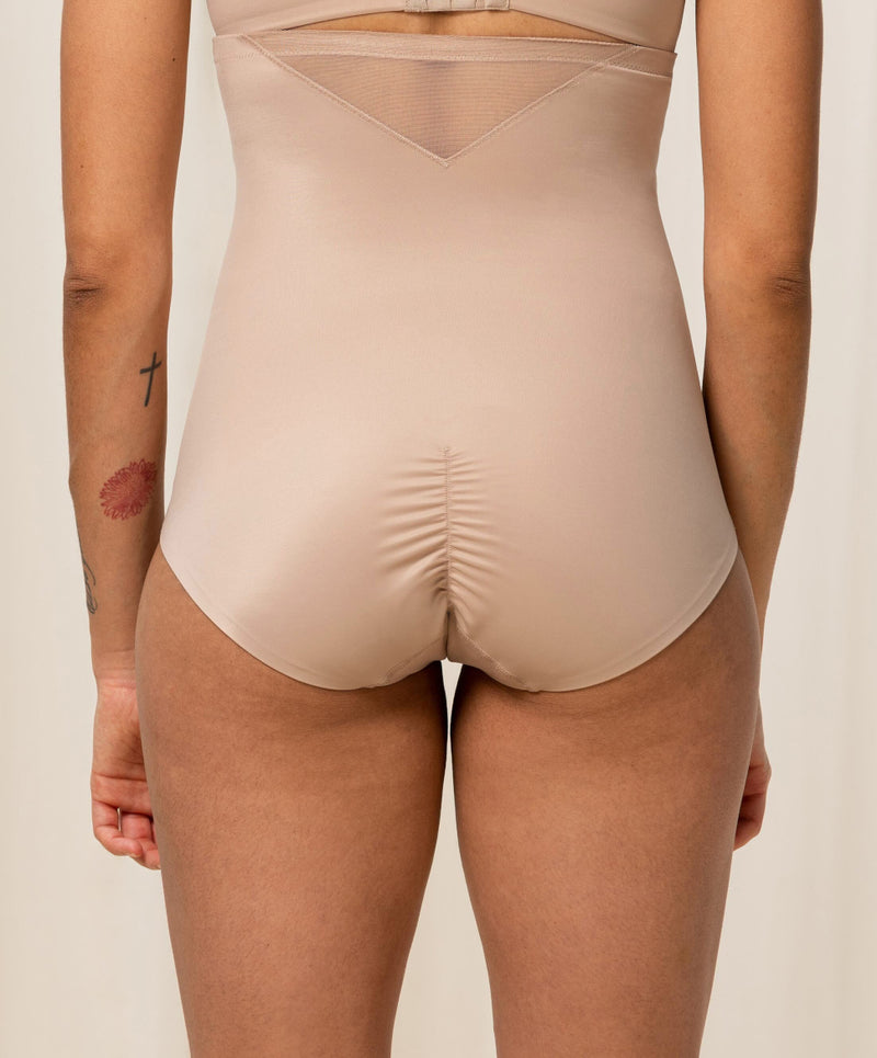 Shape Sensation Sleek Highwaist Panty [Brown/Light-10107620] by